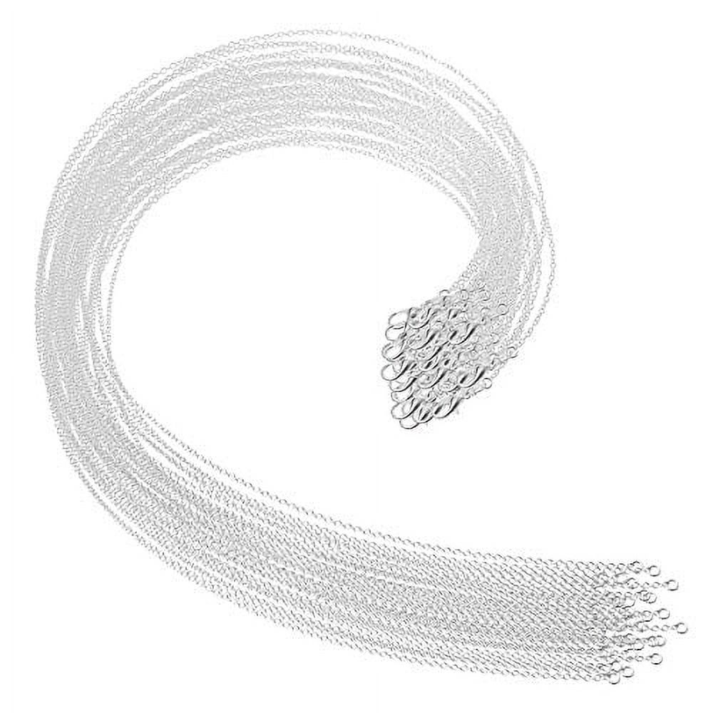 30 Pack Necklace Chains Bulk for Jewelry Making, Selizo Bulk
